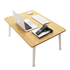 Foldable Laptop Desk for Bed, Bed Laptop Table, Foldable Portable Lap Bed Tra...