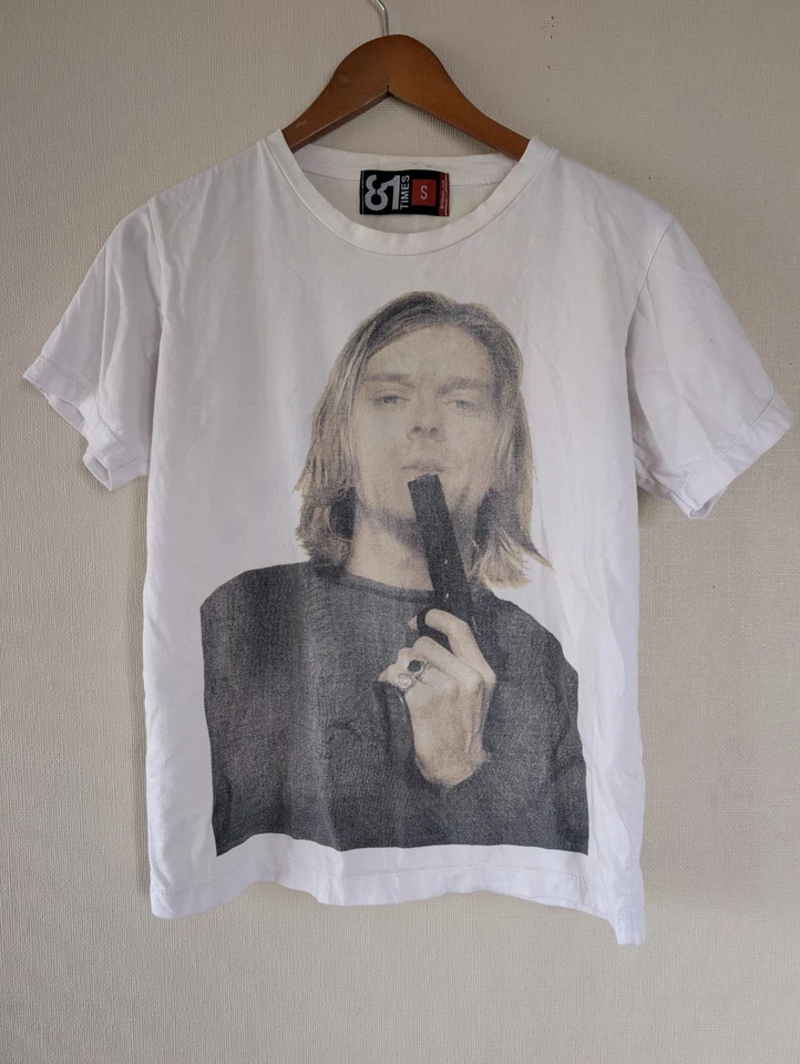 Camisa De Colección Kurt Cobain Nirvana Talla Pequeña Banda Años 90 Project Grunge Punk Alt Foto 2 de 4