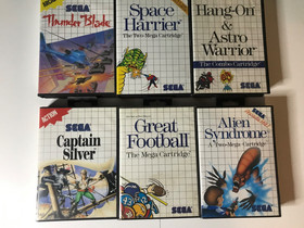 Sega Master System huge bundle  Console Controller&rsquo;s 3d glasses 18 games 👀 READ