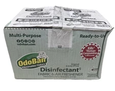 OdoBan Disinfectant Spray & Air Freshener - Eucalyptus - 4 Oz Each (24 PACK)