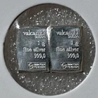 TWO (2) VALCAMBI SUISSE FINE SILVER BARS - 1 GRAM EACH - .999 FINE SILVER