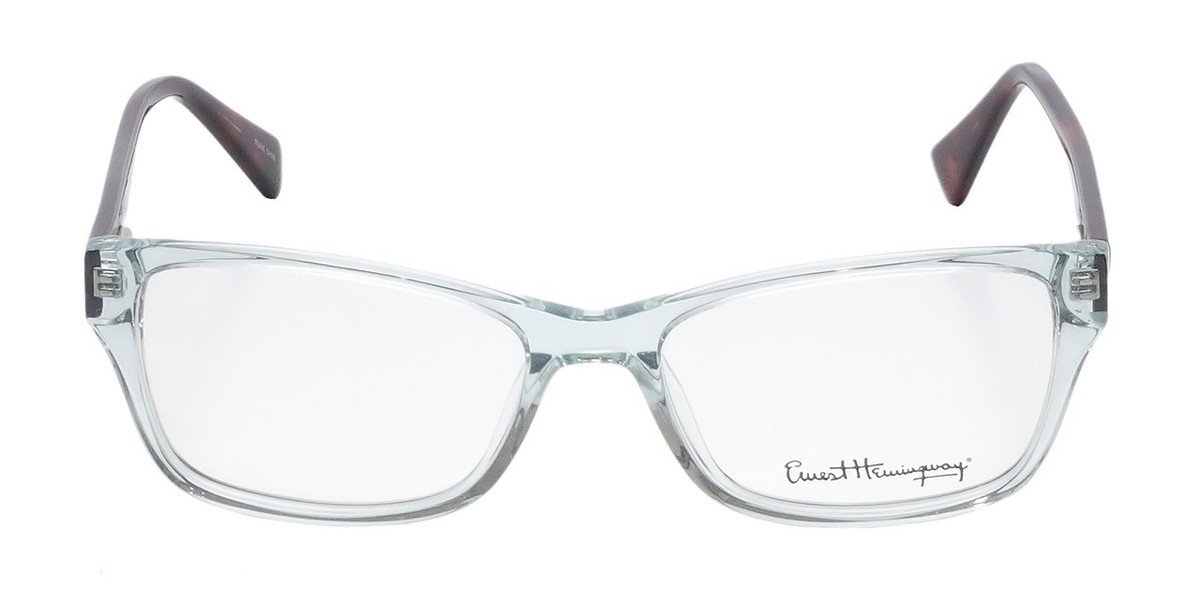 Ernest Hemingway H4805 Cateye Blue Light Eyeglasses Blue Crystal