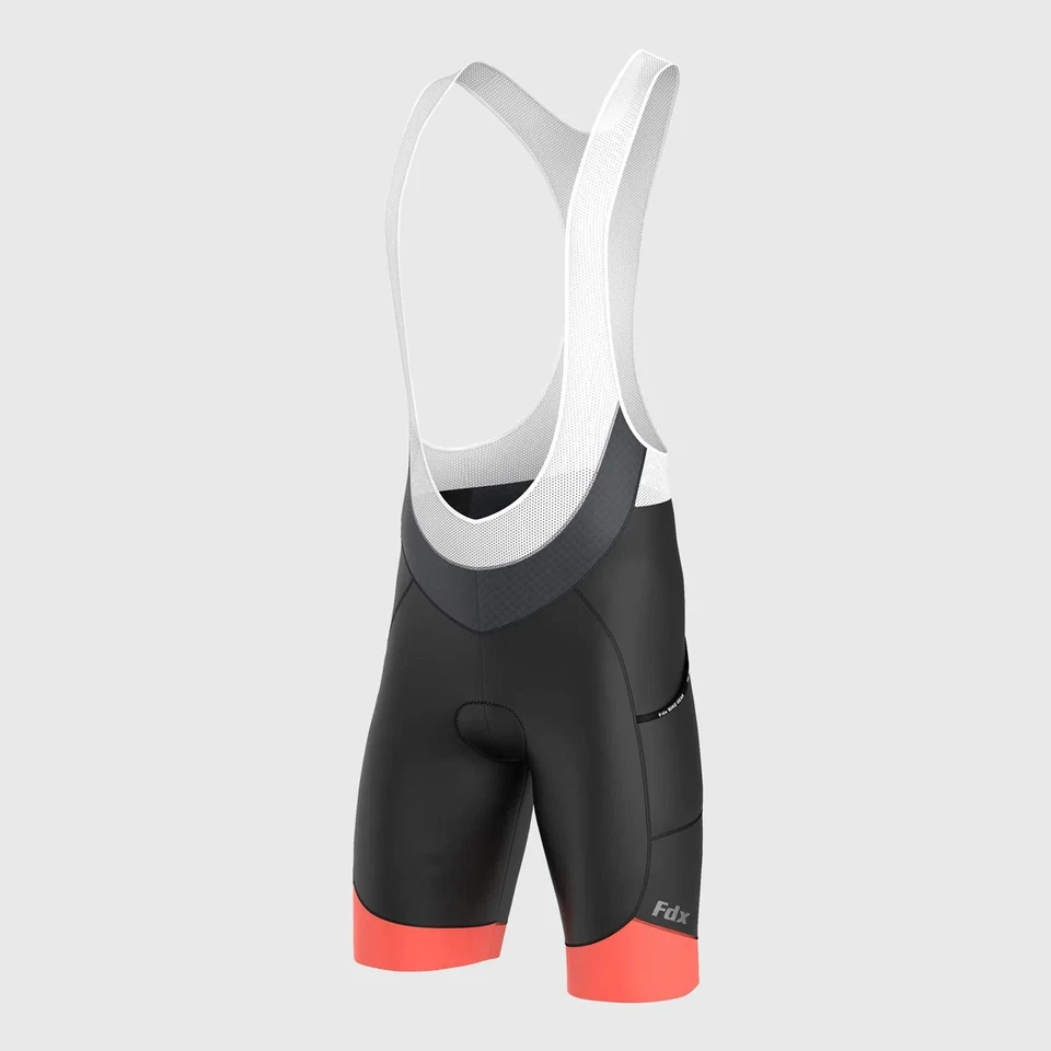 Mens Cycling Bib Shorts Breathable Gel Padded Bicycle Tight Racing Fit Pants uk - Image 3 of 4