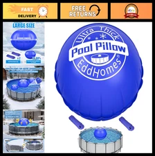 5x5FT Cold-Resistant Pool Pillow for Winterizing Above Ground Pools, Extra Thick