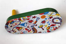 VINTAGE TIN LITHO CIRCUS CLOWN NOISE MAKER