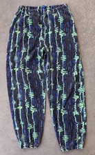 Vintage Parachute Pants Size L/XL Beach Muscle Gym MC Hammer 80s Loud Neon