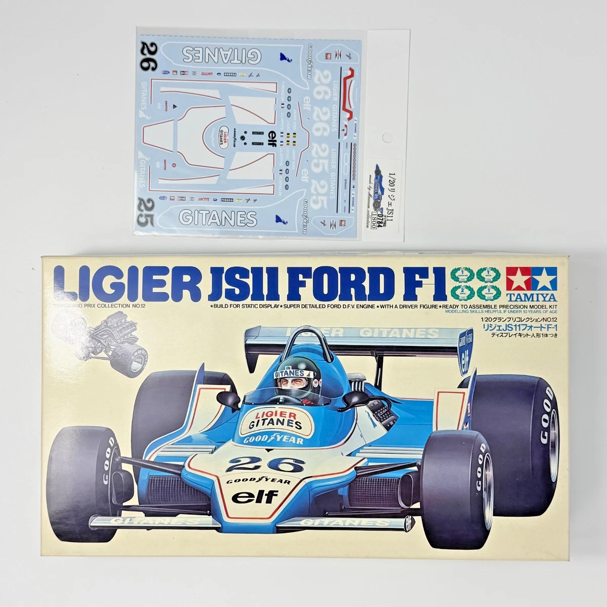 Boîte Vide Tamiya 23002 - Ferrari 643 F1 Jean Alesi - 1/20 - Japon