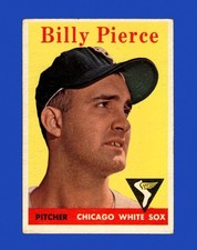1958 Topps Set-Break # 50 Billy Pierce EX-EXMINT *GMCARDS*