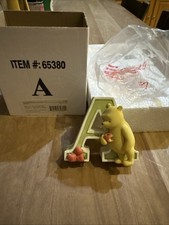 VINTAGE Disney Classic Winnie the Pooh Alphabet Letter "A" Michel Co Figurine