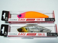 Fishing Lure Daiwa Morethan Lazy Fashad 120SS New Set of 2 Seabass