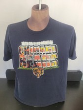 Vintage Majestic Made in USA Chicago Bears NFL T-shirt Tee Mens Size xLarge