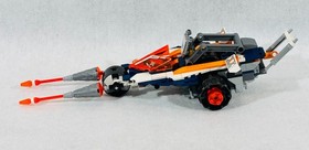 Retired Lego Set 70348 Nexo Knights: Lance's Twin Jouster Missing 1-1/2 Figs