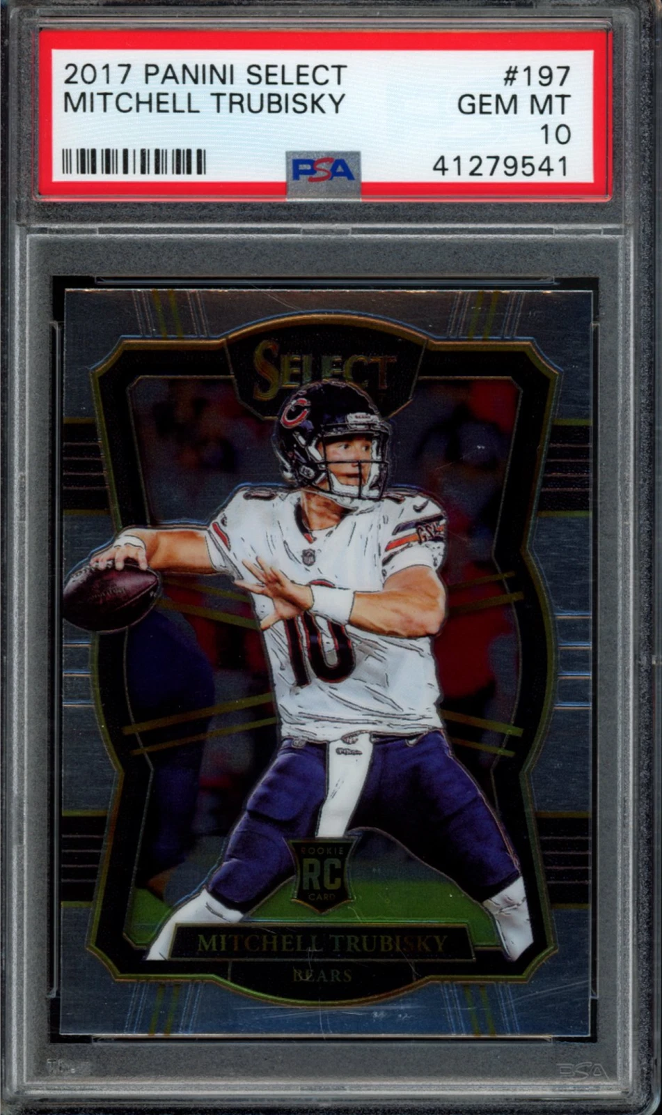 Mitchell Trubisky Panini Select #197 Base