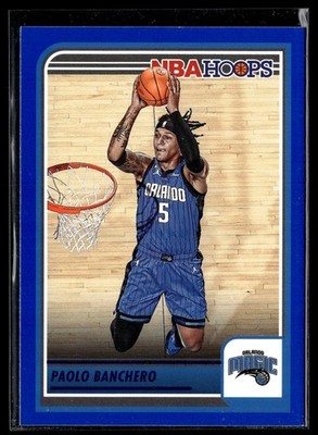 2023-24 Hoops #76 Paolo Banchero Blue Orlando Magic