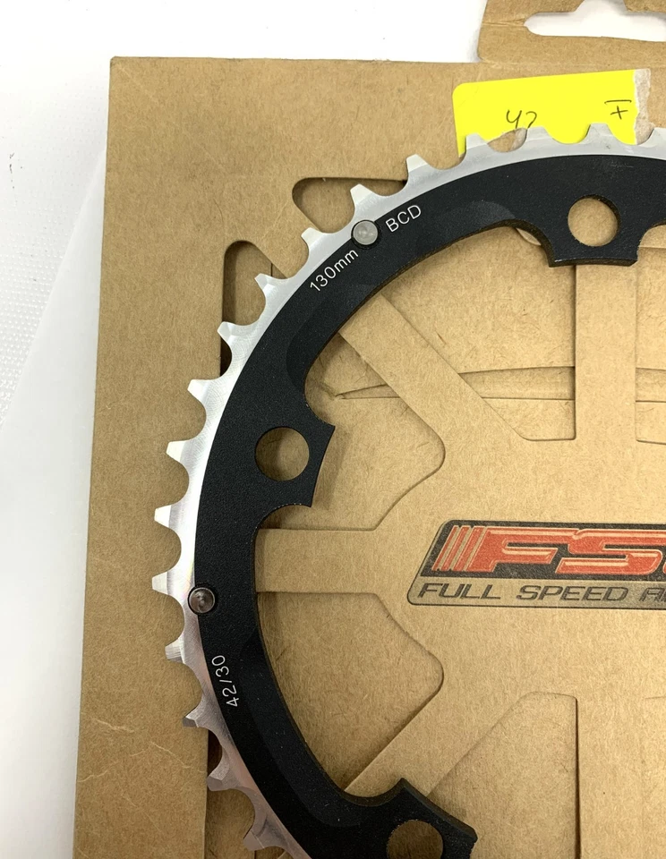 FSA Pro Road 42T x 130mm BCD Chainring - New - Image 2 of 3