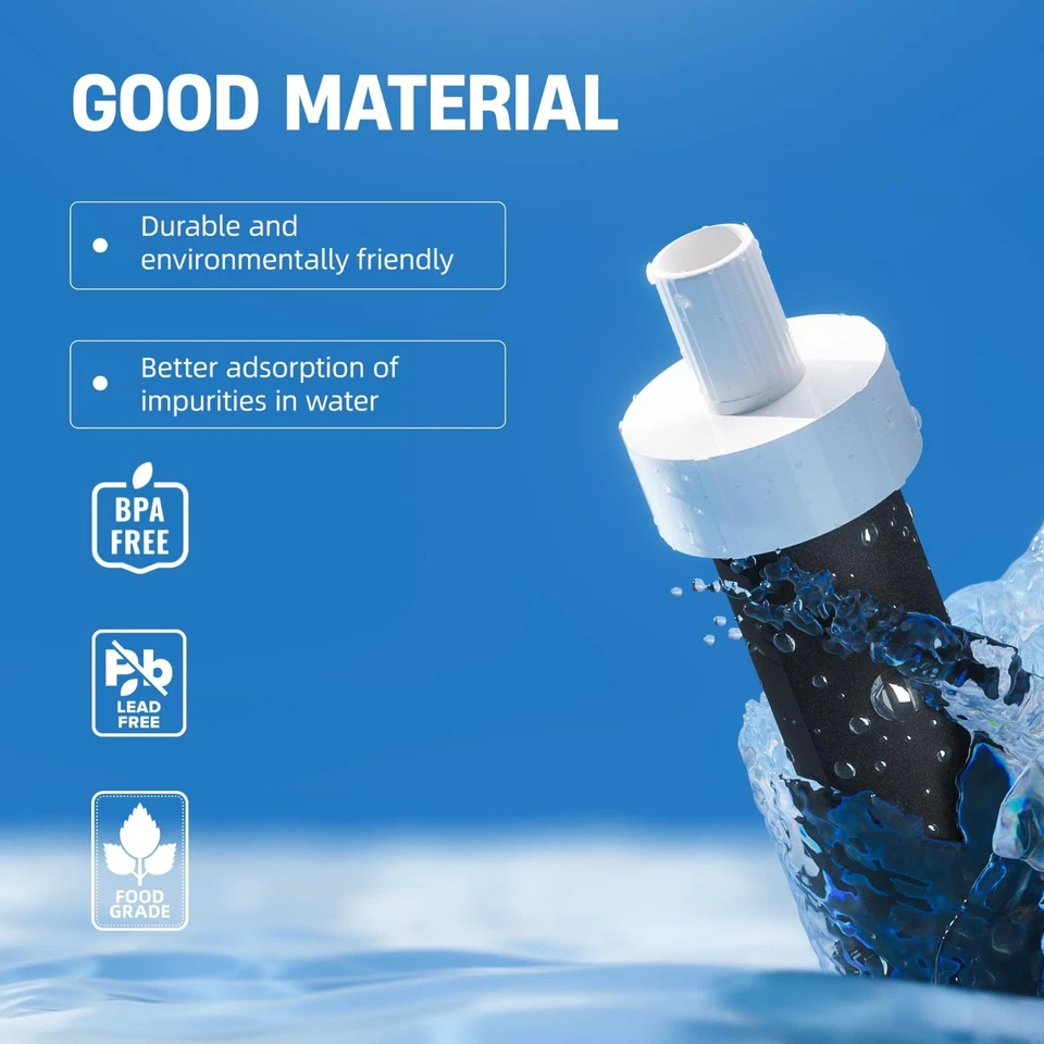 Premium Water Bottle Replacement Filters for Brita Bottles, BPA Free, 10 Count - Image 4 of 4