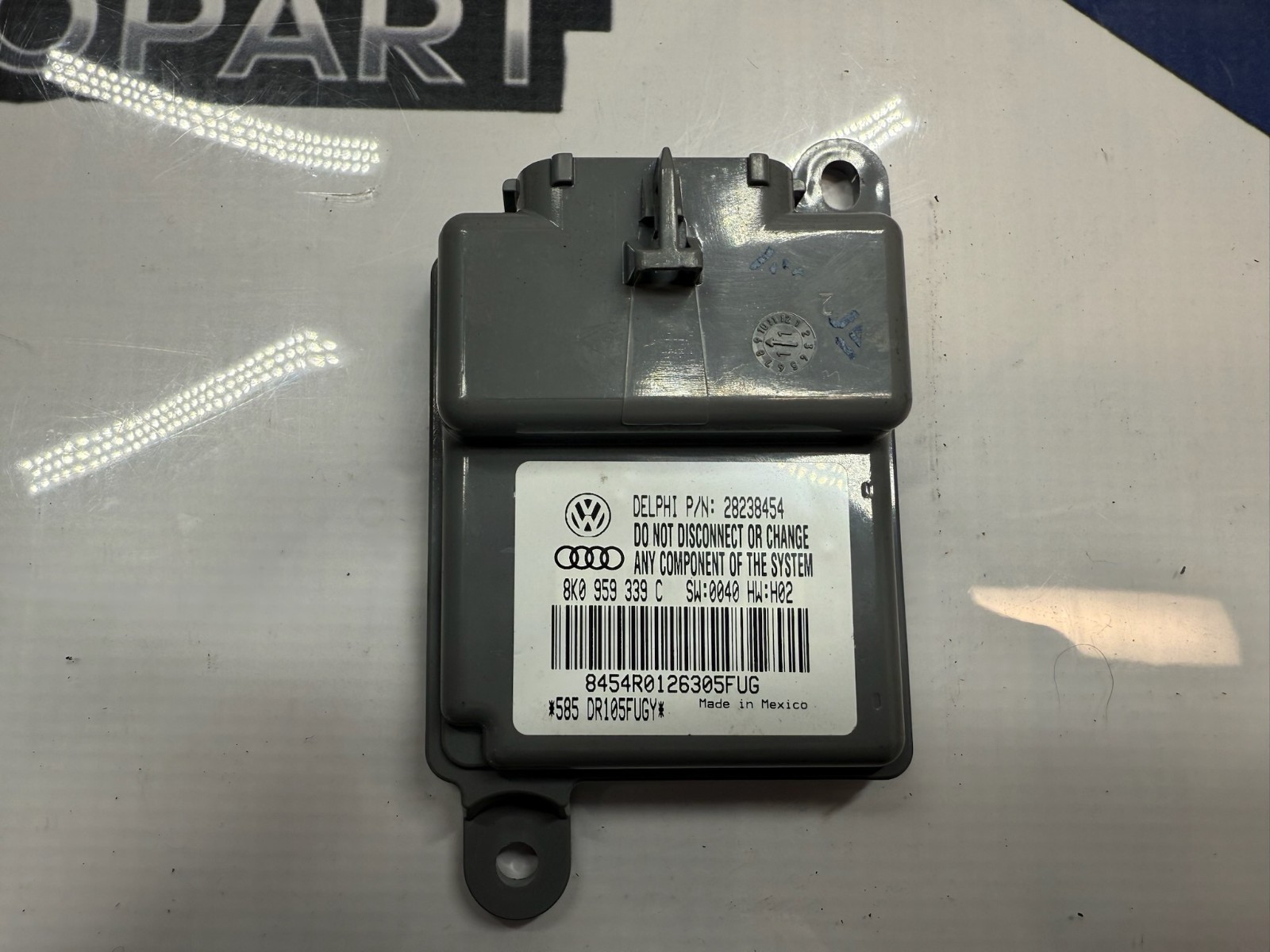 2009-2016 Audi A4 Right Seat Occupancy Computer Control Module 8K0959339B OEM