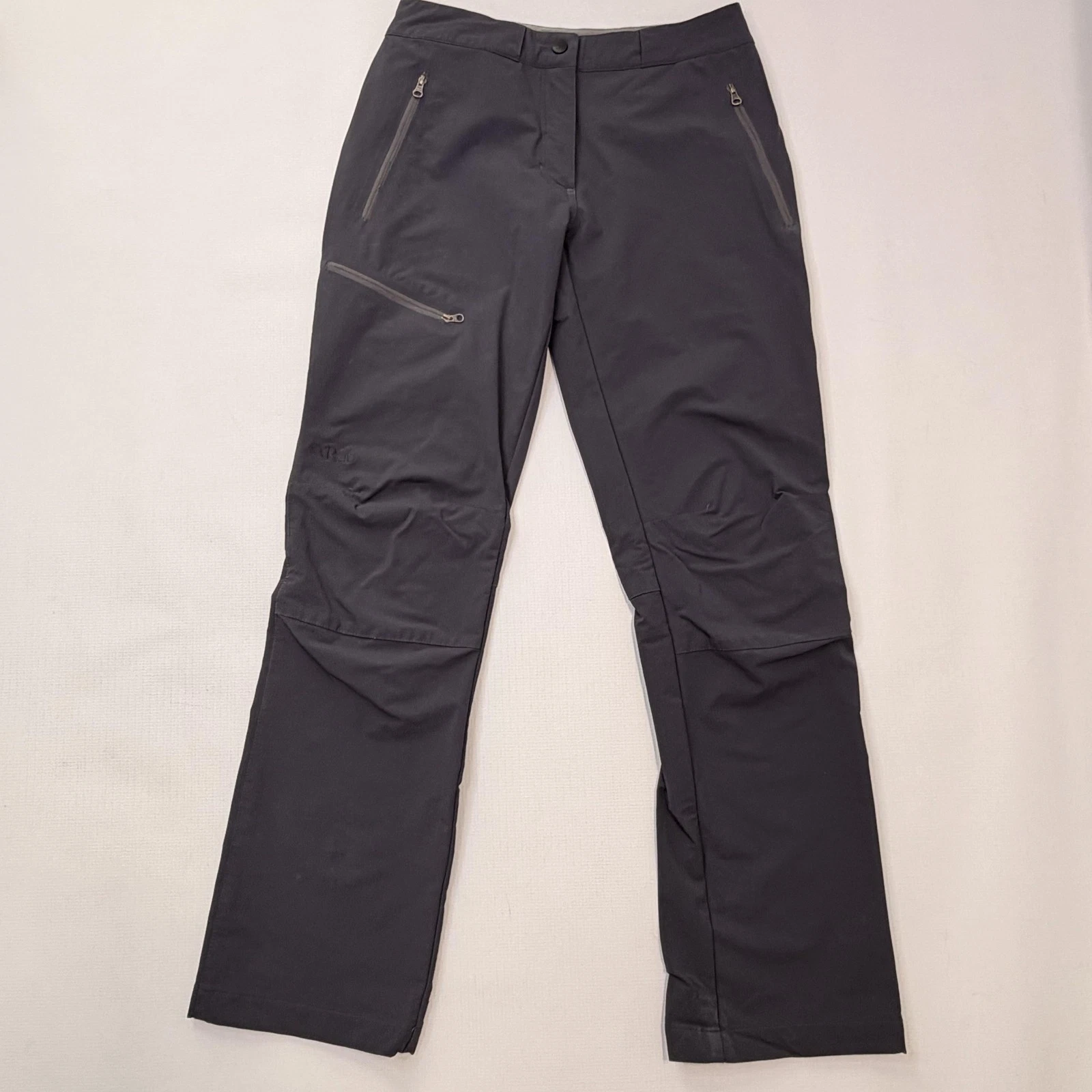 Rab Vector Pants Womens XS Gray Softshell Hiking Zip Pockets Stretch Outdoor
Opens in a new window o