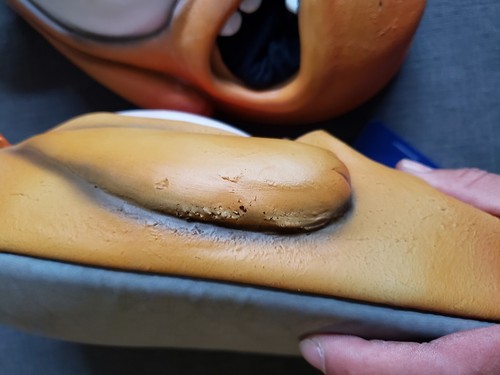 Very Rare! Monster Latex Slippers From Japan!! - One Eyed Monster - New With... - Picture 14 of 16