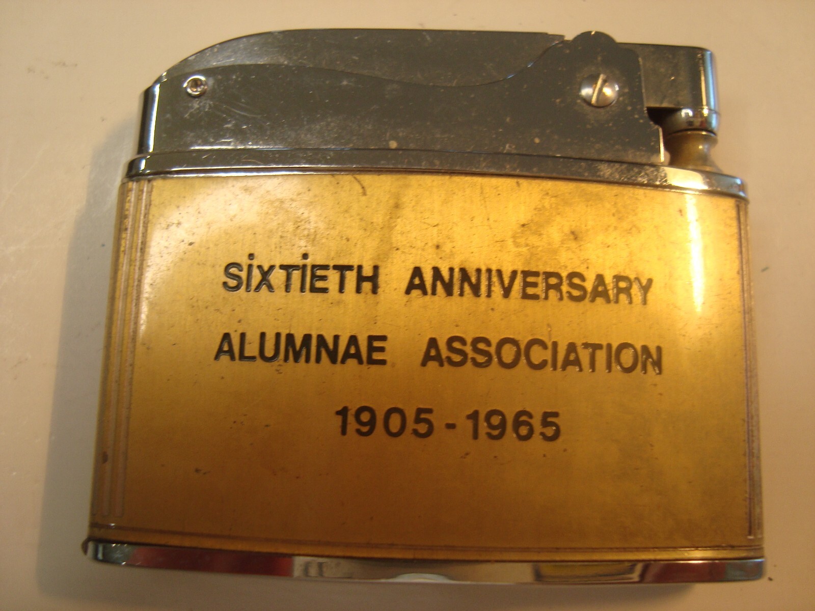 Lot of 3 Vtg Assorted Adv. Flat Lighters*NOT WORKING*FORDISPLAY