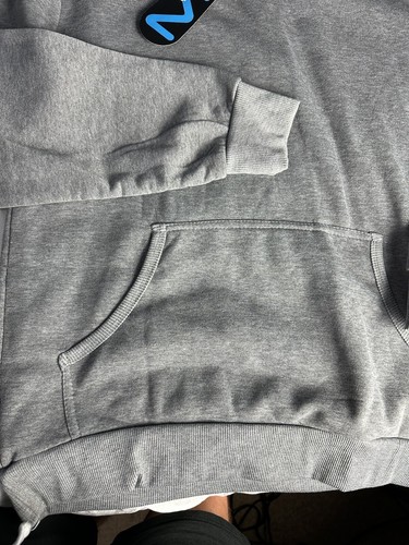 Mens MACK RUSSO Gray Sweatshirt Hoodie Pullover Med *Super Soft* NWT - Picture 4 of 4