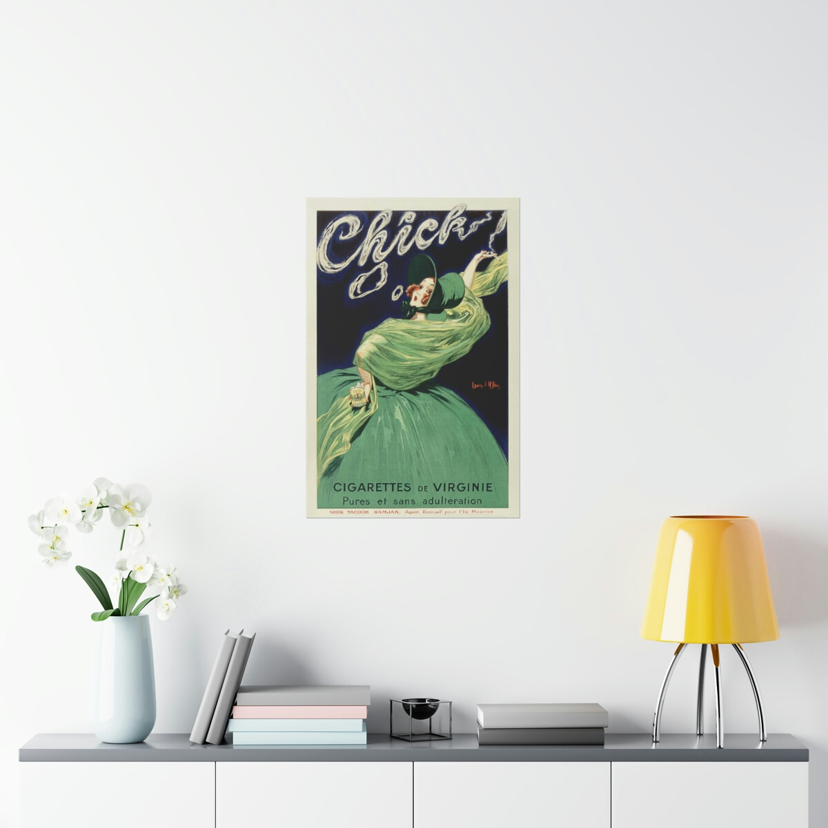 フランス製 トレー cat lady smoking playing piano