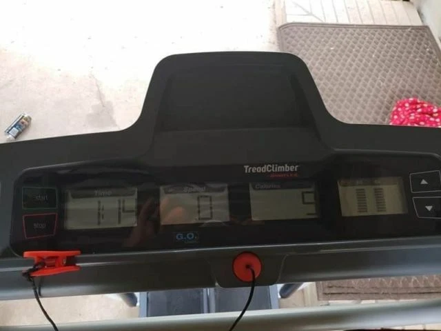Máquinas y steppers Treadclimber Escalera con pantalla LCD