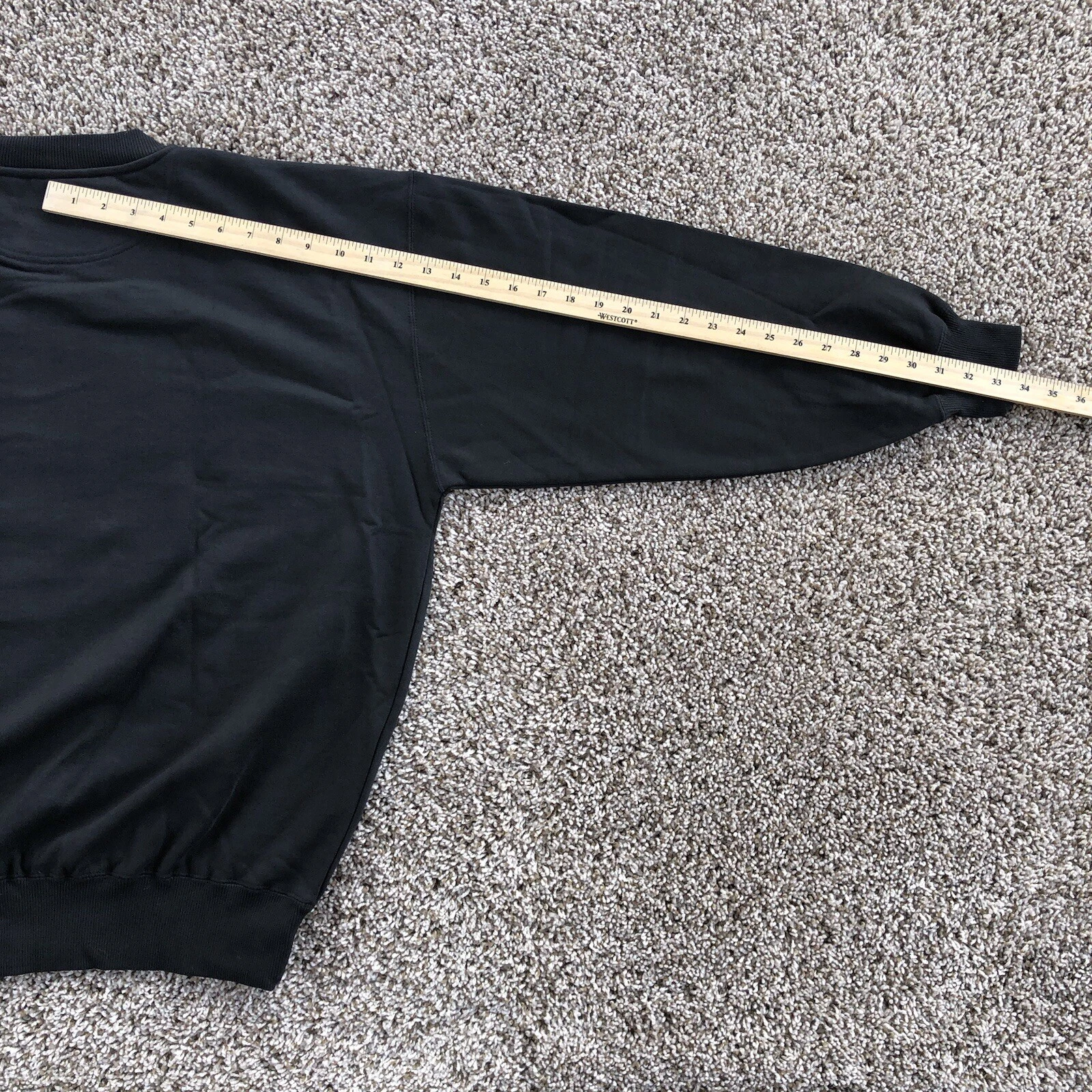 COACH Felpa pullover ricamata Colorado Buffaloes taglia L nera girocollo Y2K usata in ottime condizioni