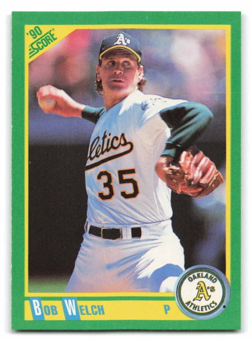 Bob welch sale baseball