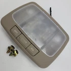 2001-2005 Hyundai Santa Fe Rear Overhead Dome Light Tan OEM