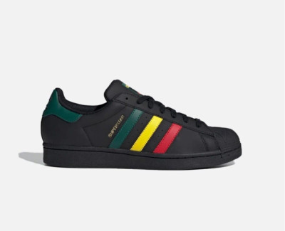 adidas Originals Superstar Rasta Sneakers Shoes Men's IH3121