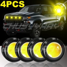 4x Eagle Eye Lamps Led Drl Fog Daytime Running Car Light Tail Backup 12v Amber 4x Eagle Eye Lamps Led Drl Fog Daytime Running Car Light Tail Backup 12v Amber