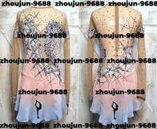 Vestito pattinaggio figure nuovo per competizione D995