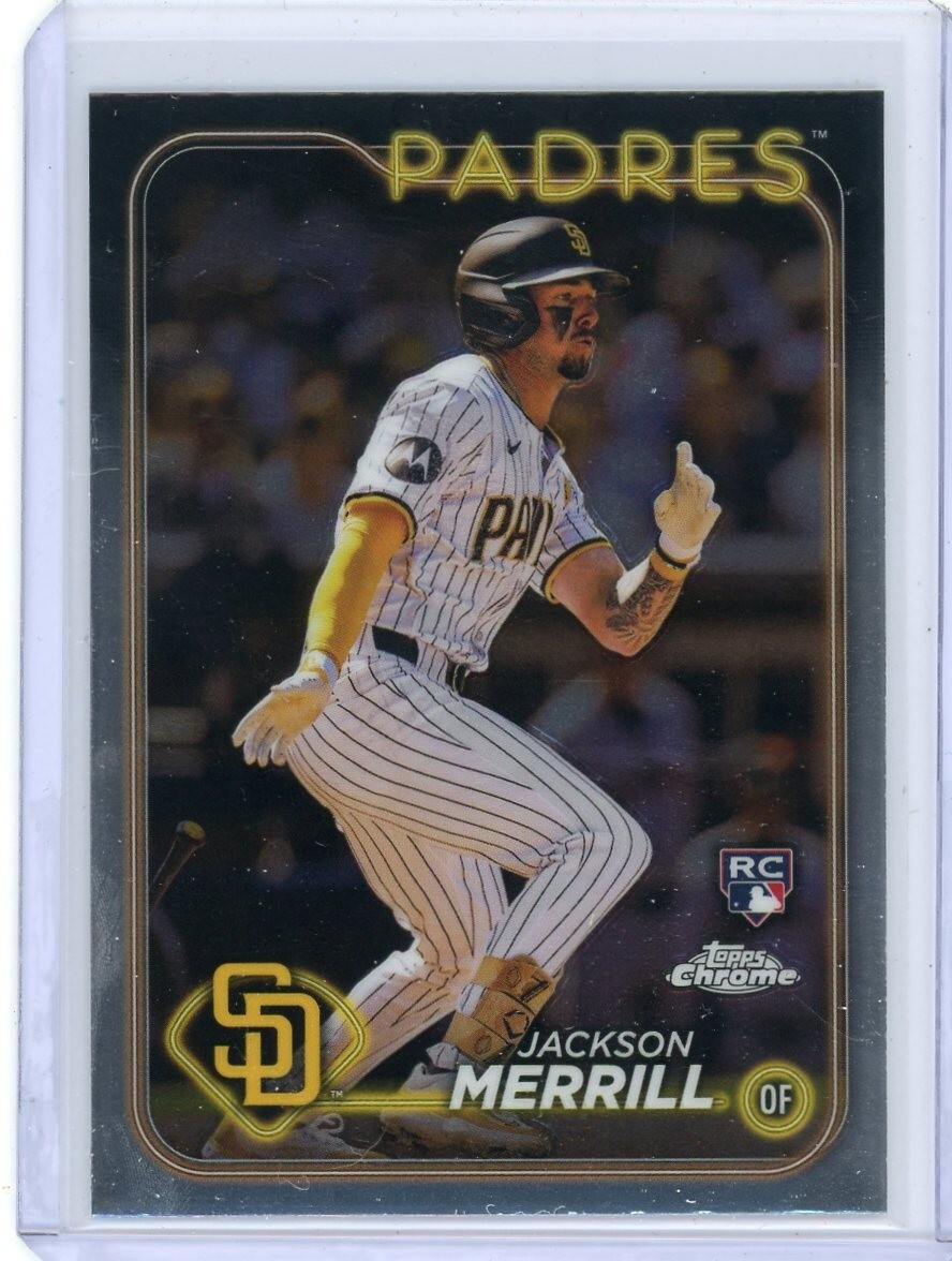 2024 Topps Chrome Rookie JACKSON MERRILL No. 207!
