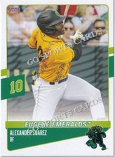2024 Eugene Emeralds Alexander Suarez RC Rookie Giants Minor Card VZ