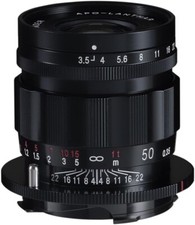 Voigtlander APO-LANTHAR 50mm F3.5 VM Type II Black Paint Single Focus Standard L