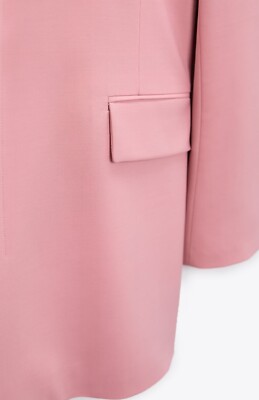 RRP $149 ZARA OVERSIZED DOUBLE BREASTED BLAZER LIMITED