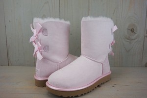 ugg bailey bow seashell pink