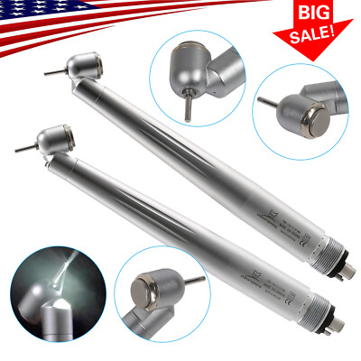 NSK Style 45° Dental Handpiece High Speed Turbine LED 4/2 Hole