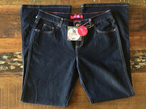 GLO Jeans Juniors Dark Wash Wide Leg 