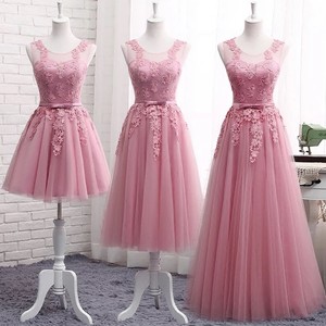 blush bridesmaid dresses short
