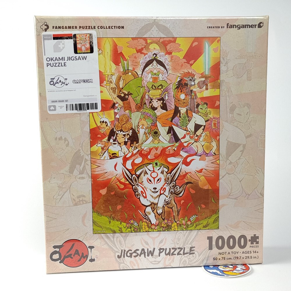 Okami - Okami Jigsaw Puzzle - Fangamer