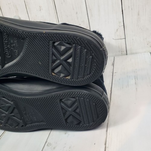 Converse All Star Chucks Taylor Andover Winter Boots Women's Size 7 All Black - Picture 18 of 19