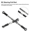 Steering Pull Rod Set for Wpl Rc Military Truck Upgrade Spare Parts Servo Access