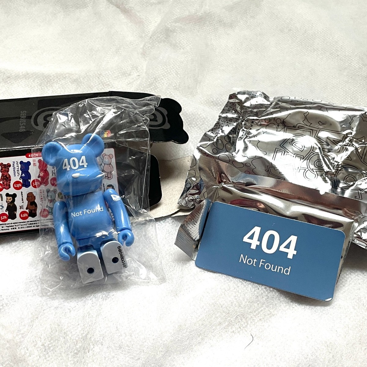 🐻BE@RBRICK Bearbrick100% SERIES 48 SECRET SUPER RARE 404 🐻BE@RBRICK Bearbrick100% SERIES 48 SECRET SUPER RARE 404