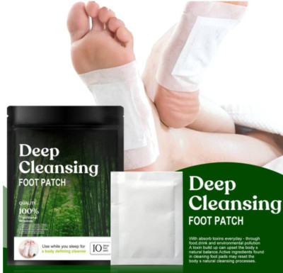 Deep Cleansing Foot Patch, Relieve Stress, Improve Sleep, Pain Relief Foot Care