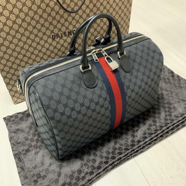 GUCCI × BALENCIAGA Chain Shoulder Bag Purse The Hacker White Woman 443497  498879