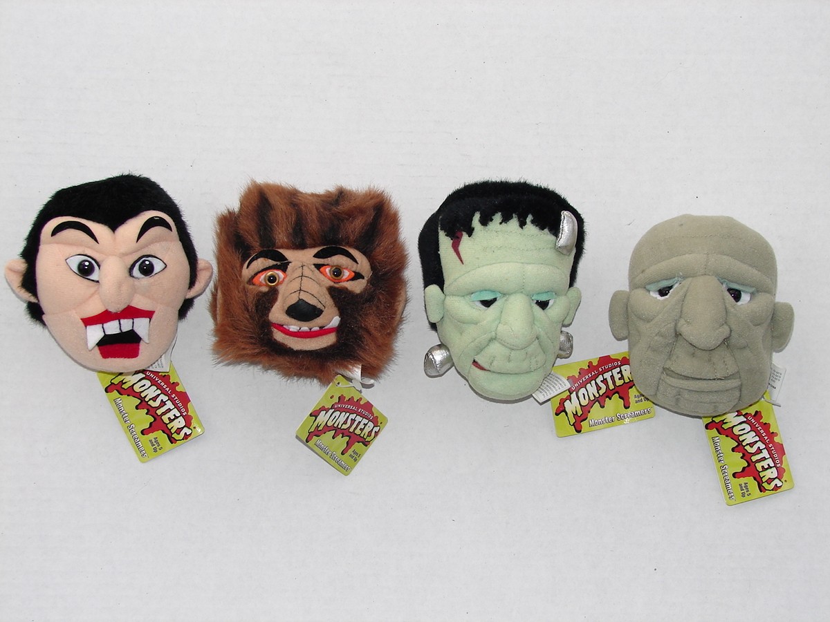 未開封 SPIT SCREAM スピット スクリーム フランケン モンスター UNIVERSAL MONSTERS 1999 SCREAMERS FULL SET WOLFMAN DRACULA MUMMY
