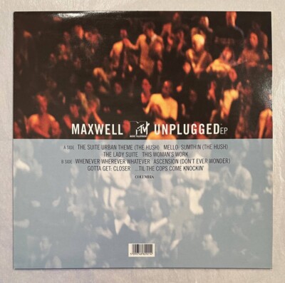 Maxwell MTV Unplugged EP12 Vinyl Record 1997 Europe Edition