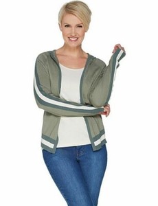 lightweight hooded cardigan